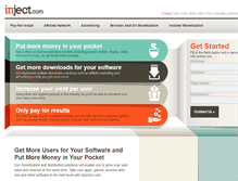 Tablet Screenshot of inject.com